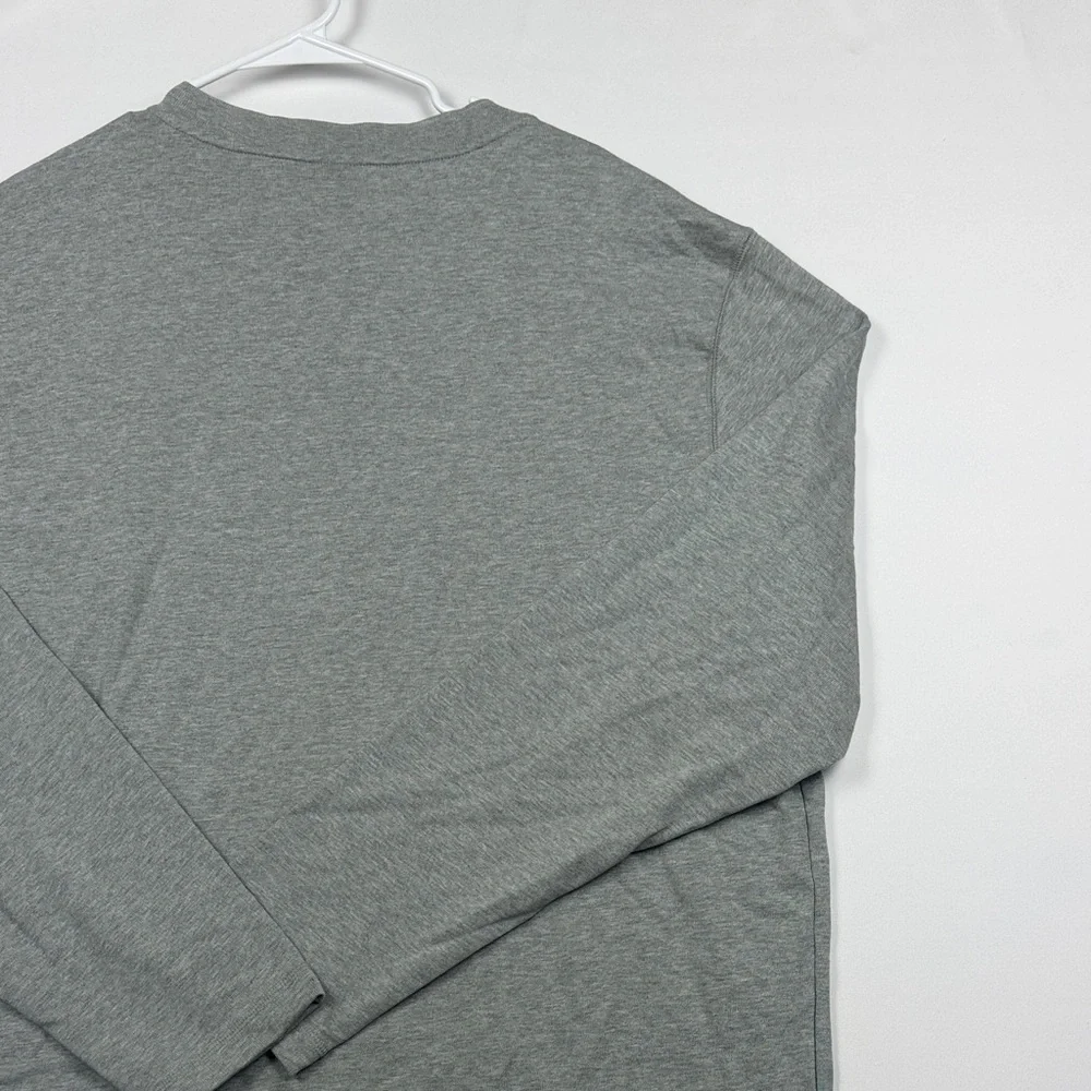 Nike Men's Heather Gray Long Sleeve Tee XXL. NWT